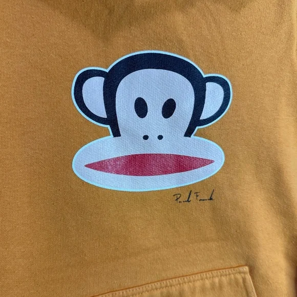 PAUL FRANK Authentic Vintage Orange Hoodie - Picture 3 of 6